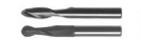 DIN327 Solid Carbide 2F Ball Nose End Mi...