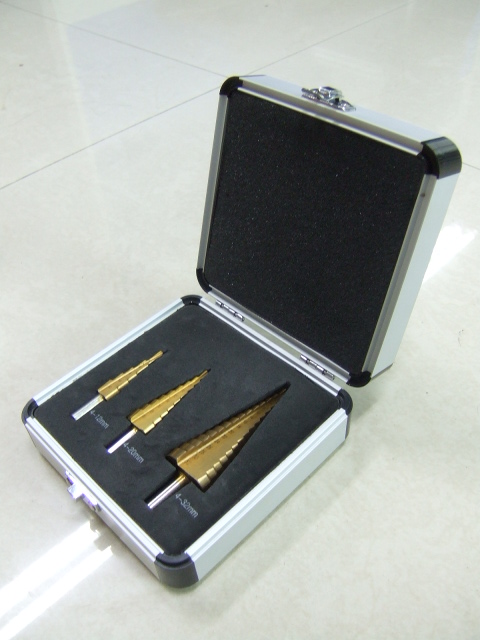 3PCS SET HSS STEP DRILLS