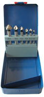6PCS HSS 3F COUNTERSINKS
