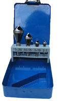 4PCS SET HSS ZERO F COUNTERSINKS