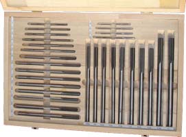 29PCS SET HSS CHUCKING REAMERS