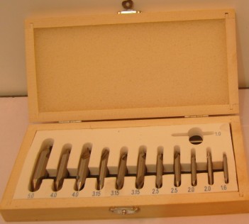 12PCS HSS CENTER DRILLS SET
