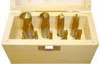 9PCS SET HSS BALL NOSE END MILLS